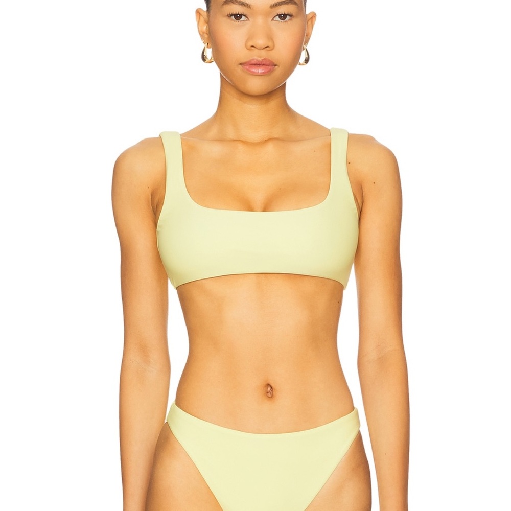 Lovers + Friends Arielle bikini butter yellow